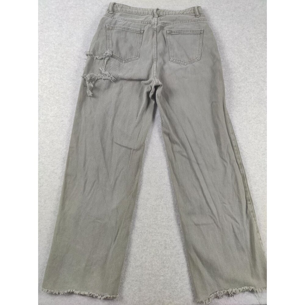 Hot Topic Women's Sage Green Jean Size Medium - Picture 5 of 11